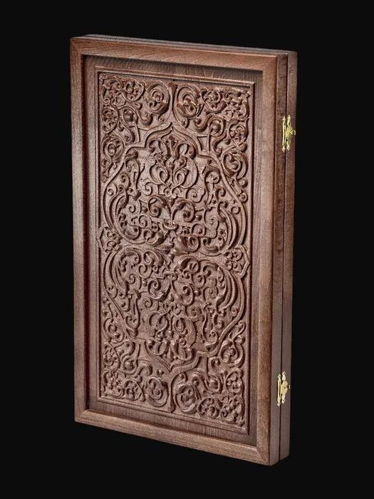 Нарды резные "Восточные" из массива бука (Россия)