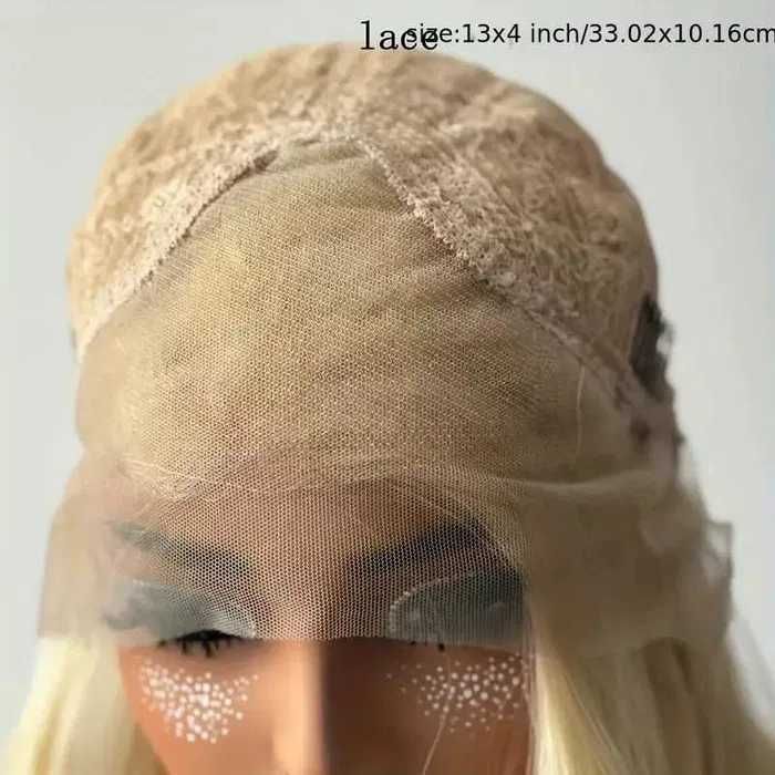 Елегантна руса перука с дантела отпред лейс фронт