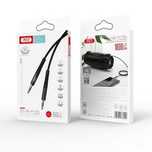 Cablu audio Jack 3,5 mm to Jack 3,5mm, Negru Calitate Premium