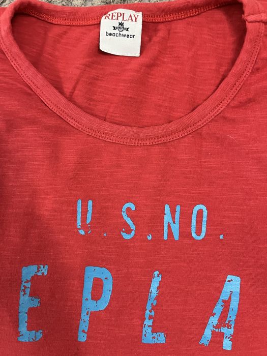 Мъжки дънки Dsquared и тениска Replay л