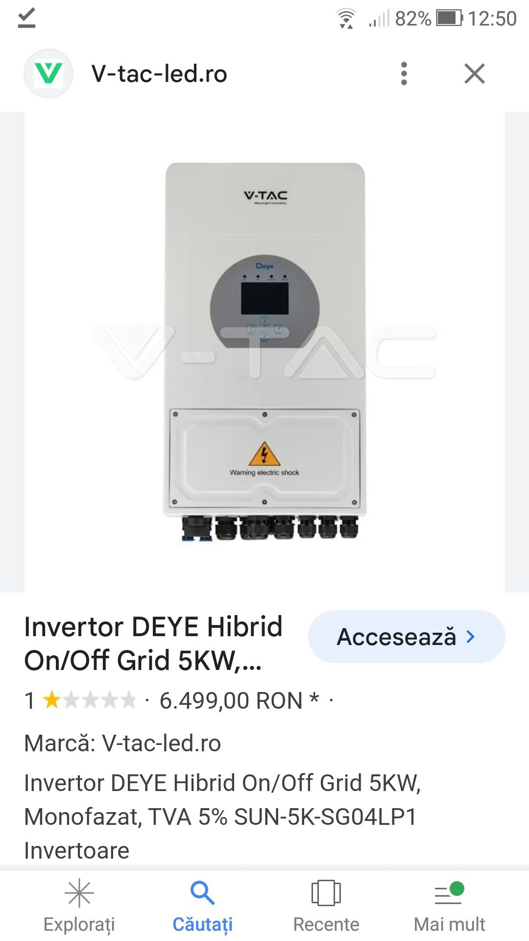 Invertor hibrid 48v