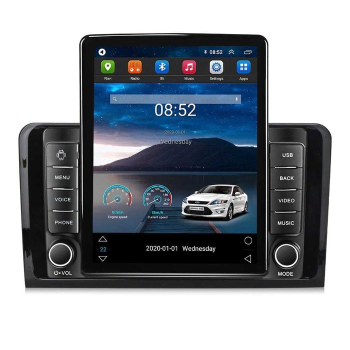 Navigatie Mercedes ML GL W164 din 2005 - 2012 Ecran TESLA 9.7 inch 4GB