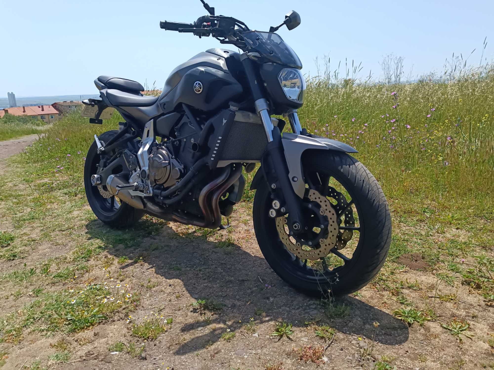 Мотор Yamaha MT07