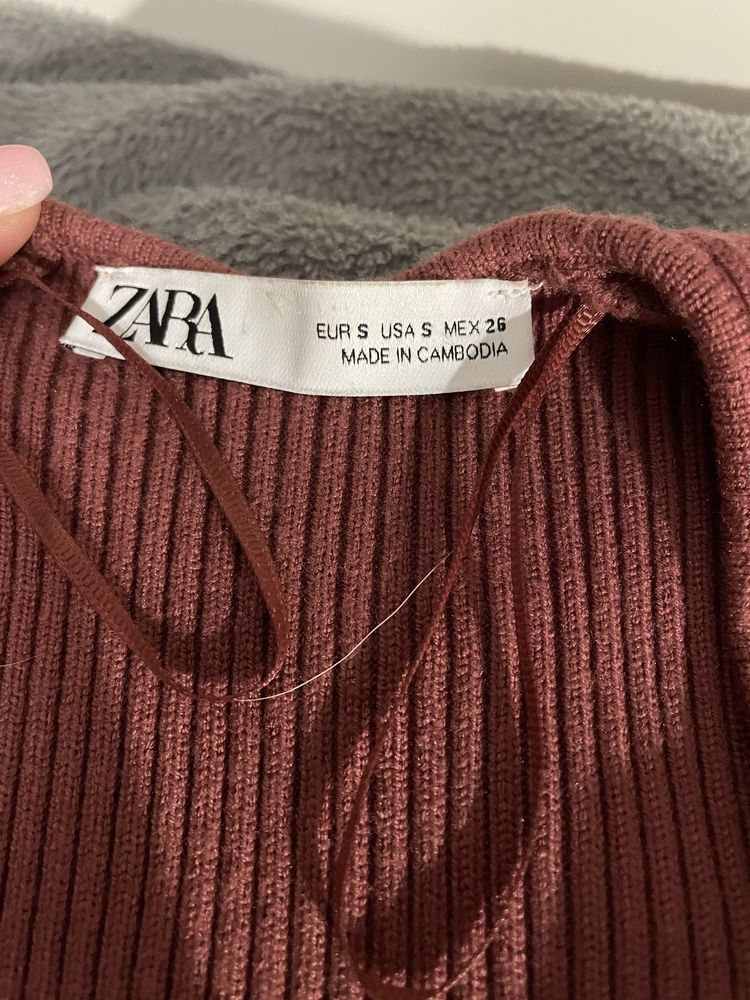 Блуза с дълъг ръкав Zara