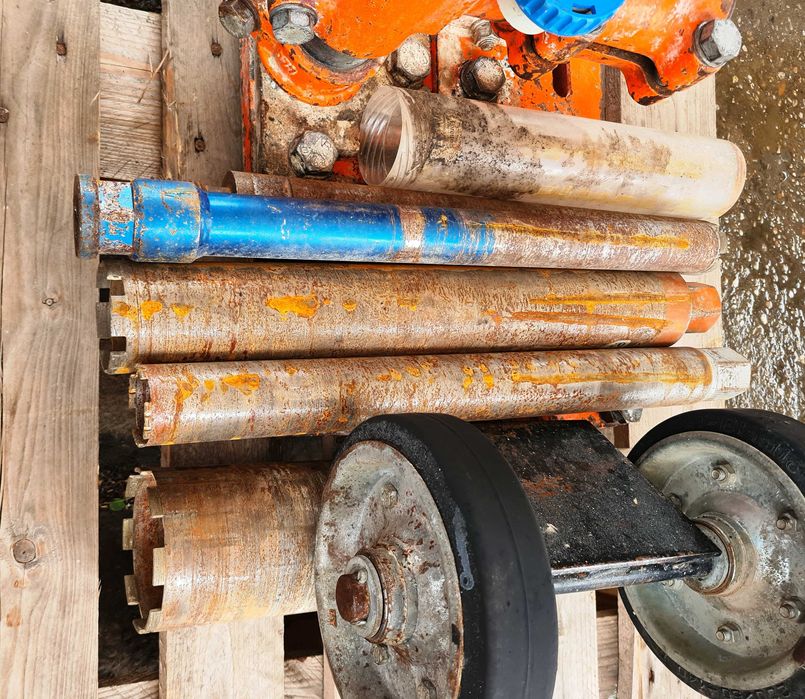 carota beton Norton Clipper, 4 carote incluse 40,50,70,110 mm