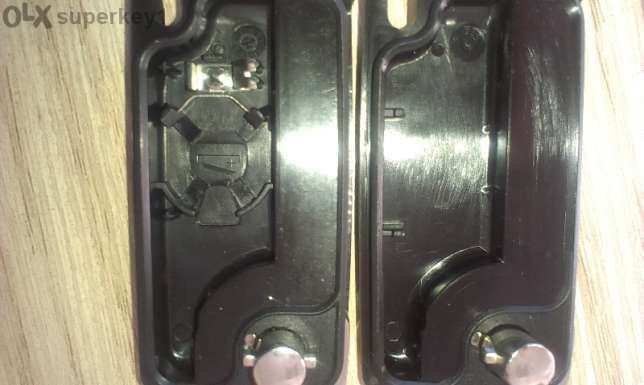 Кутийка ключ за Пежо 307,207,407,208,308-сгъваем 3 бутона - багажник