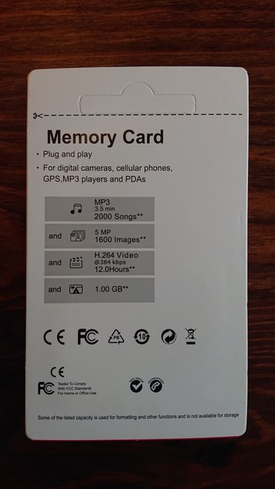 Карта памет SONY  512GB. Подходяща за 4К видео