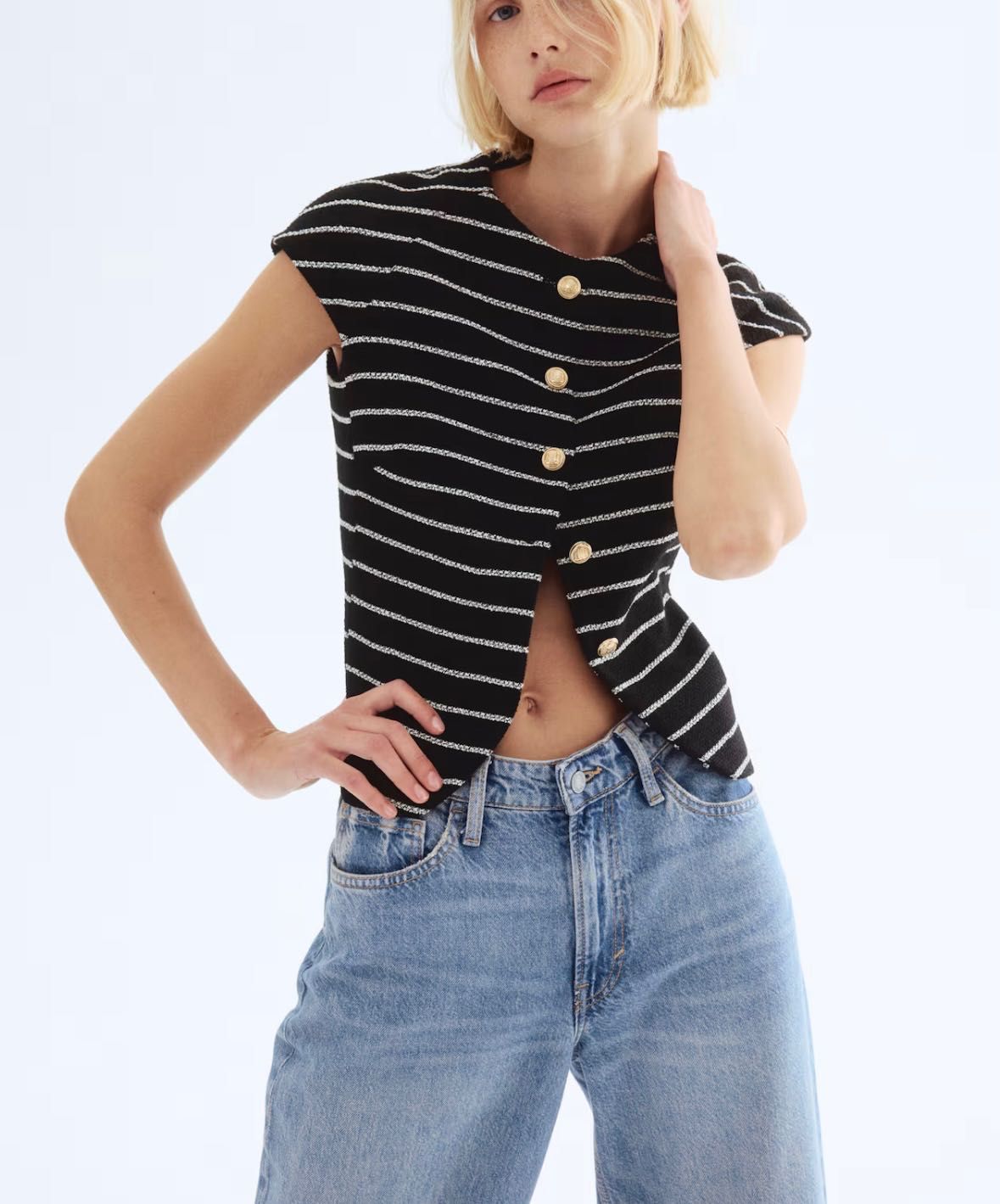 Блуза с копчета H&M
