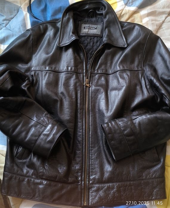 Мъжко Кожено яке Aviatrix