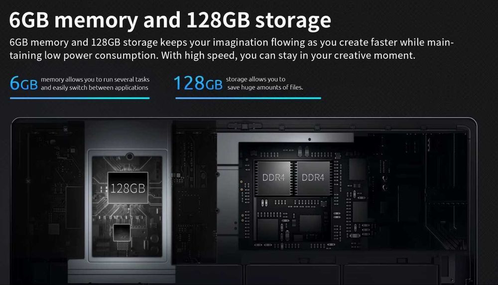 BMAX Mini PC B2S Windows 11 OS 6GB RAM 128GB ROM N4000