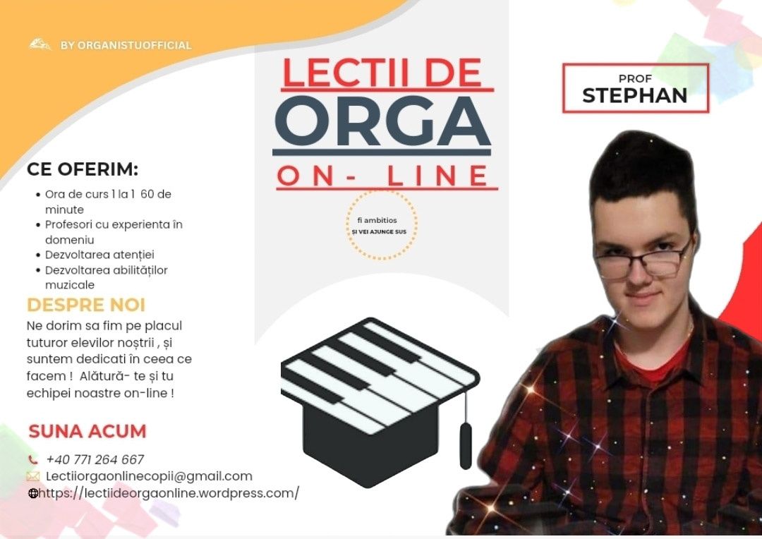 Lectii de orga online / fizic