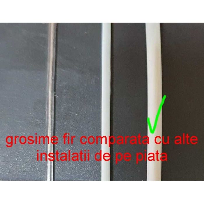 Instalatie Turturi FLASH REAL 23.5m FIR GROS 4 culori interconectabile