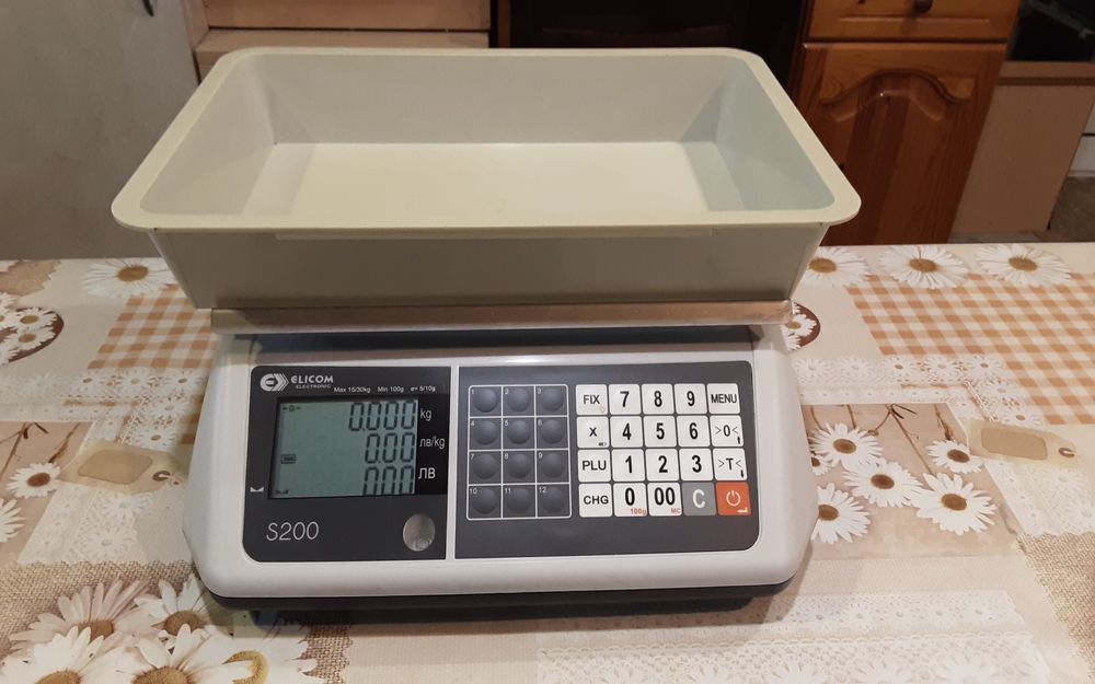 Български кантар везна 30кг.по БДС и НАП