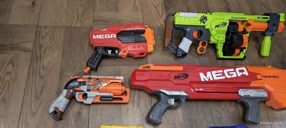 NERF.       пушки