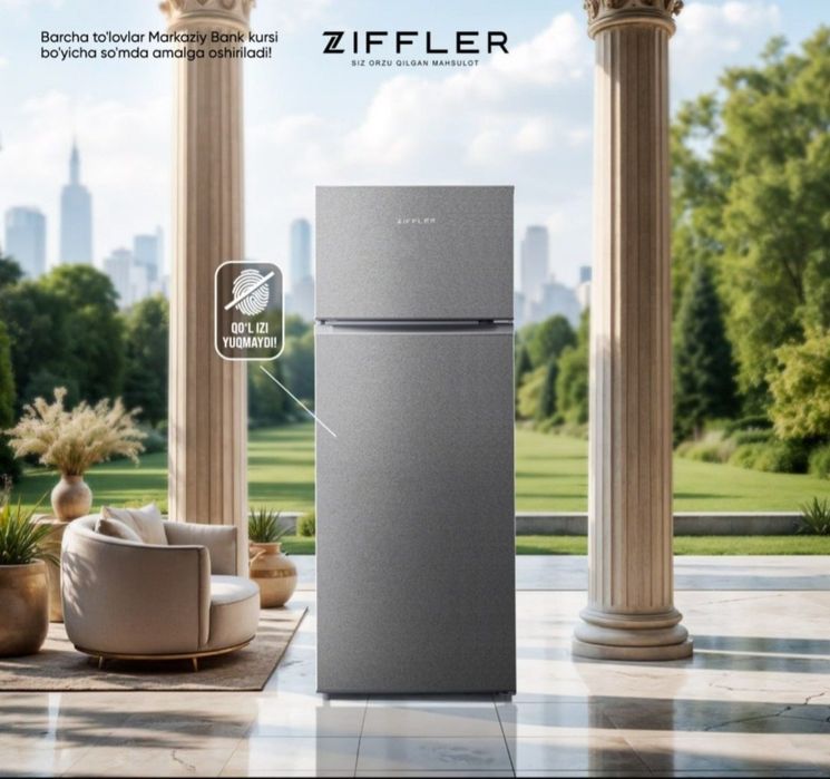Холодильник Ziffler Muddatli tolov ham bor