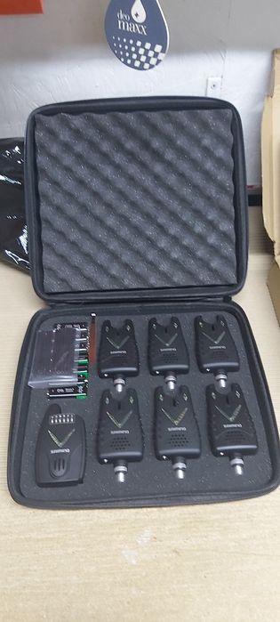 Statie pescuit cu 6 avertizori + statie