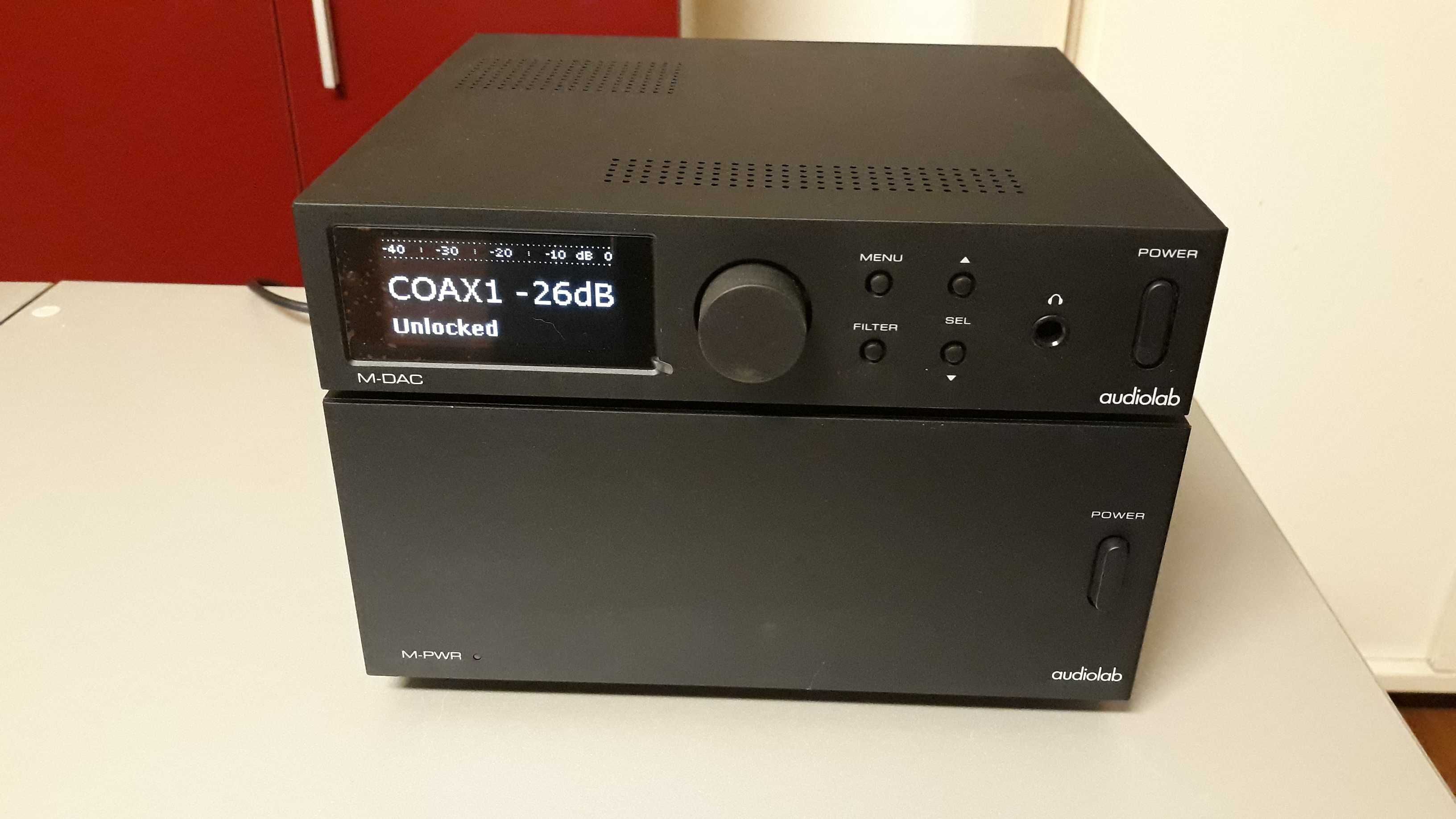 Audiolab M-DAC / M-POWER in stare NOUA, REDUCERE de PRET