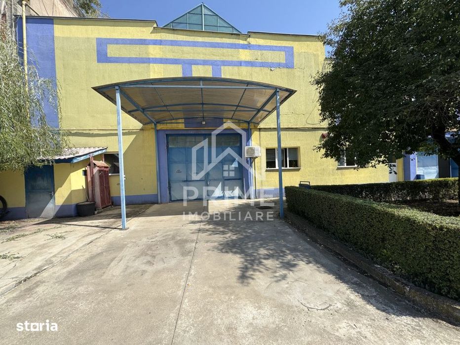 Hala de inchiriat , 1160 mp utili , Curte mare , zona -Tolstoi