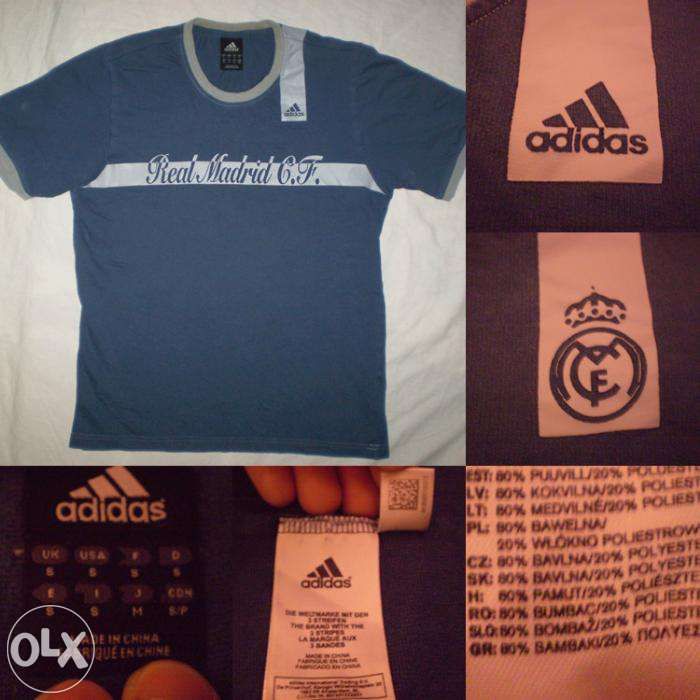 Tricou ADIDAS REAL MADRID barbati S- ultras casual polo munte outdoor