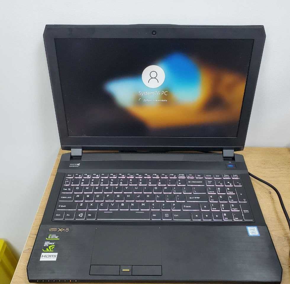 Игровой ноутбук System76 Oryx Pro (Американский)