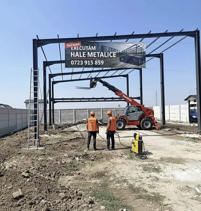 Vand Hale și structuri metalice.
Avem pe stoc o gama variata de dimens