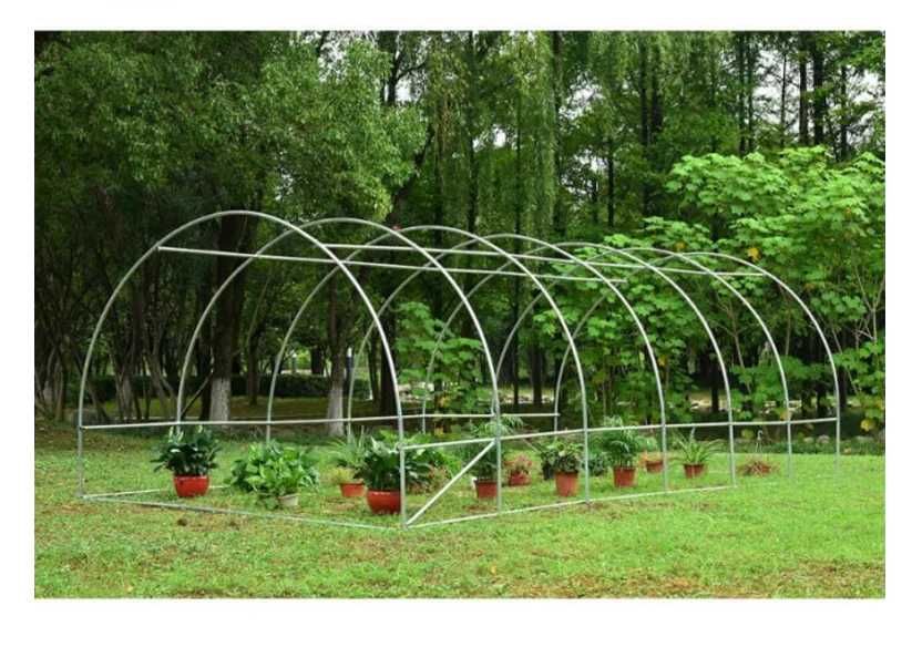 Solar legume 4 x 12 x 2.30m, folie 180g/m2 + Cadou