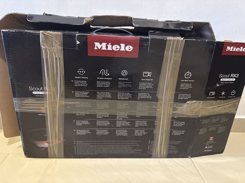 Robot Miele scout Rx3 Home vision Hd