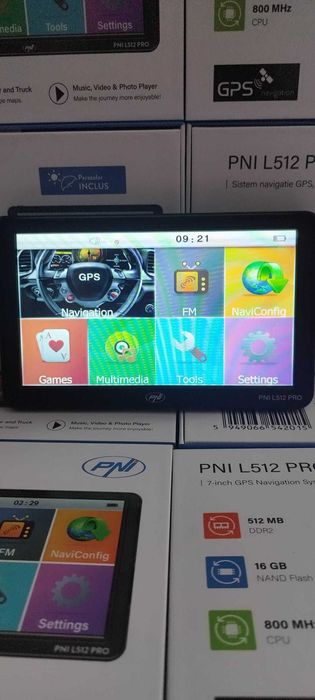 GPS rapidcu harti-EU-PNI L512 Pro - 800mhz-512ram-gatadedrum