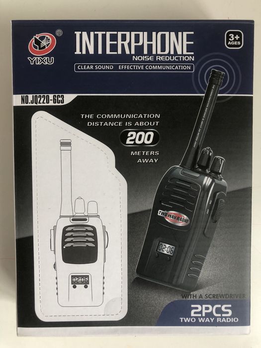 Новые игрушечные рации 2 шт игрушка