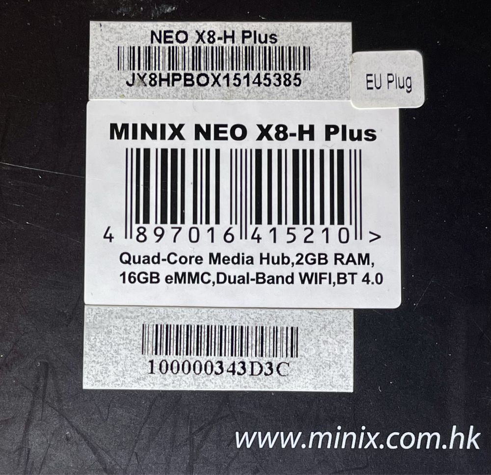Mediaplayer Minix Neo X8-H Plus