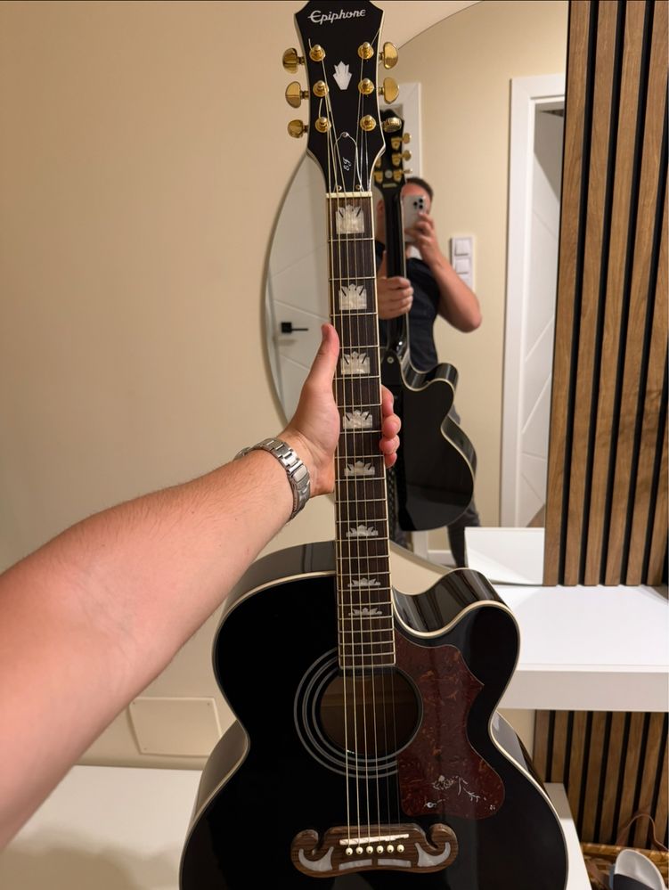 Epiphone EJ-200 Акустична китара