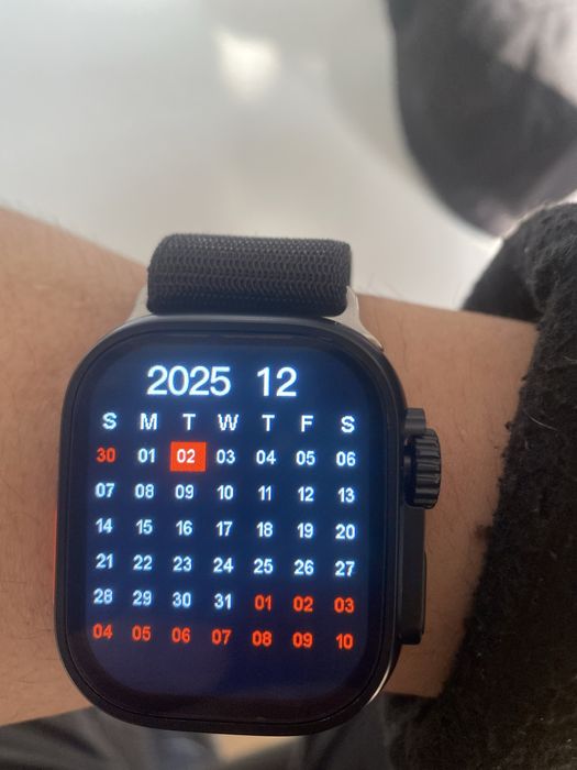 Смарт часы ремешок черный