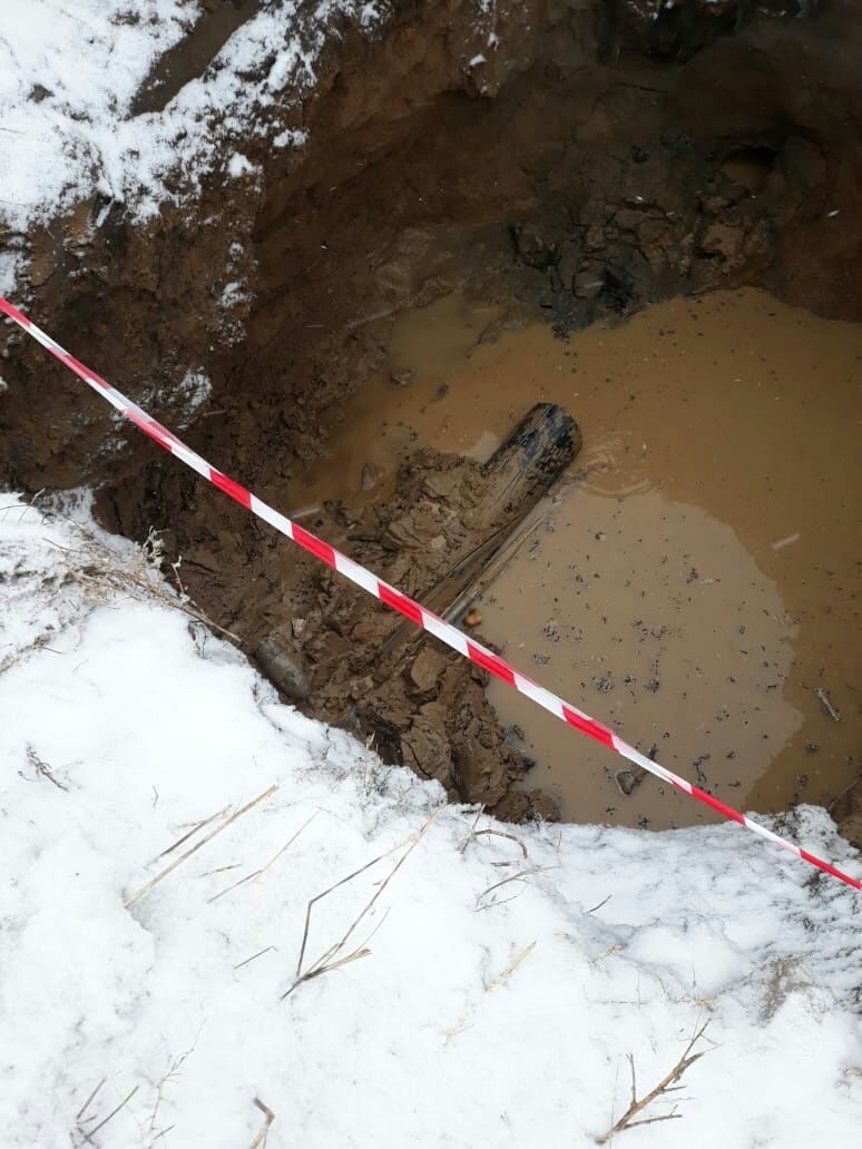 Гнб водопровод прокол