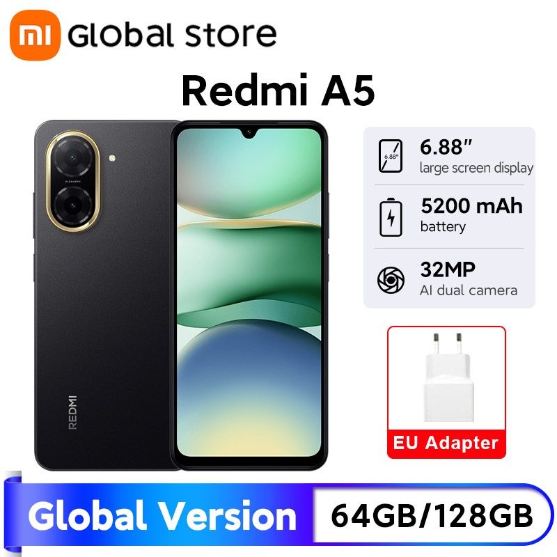 Смартфоны Xiaomi Redmi A5, 3/64 GB. Доставка.