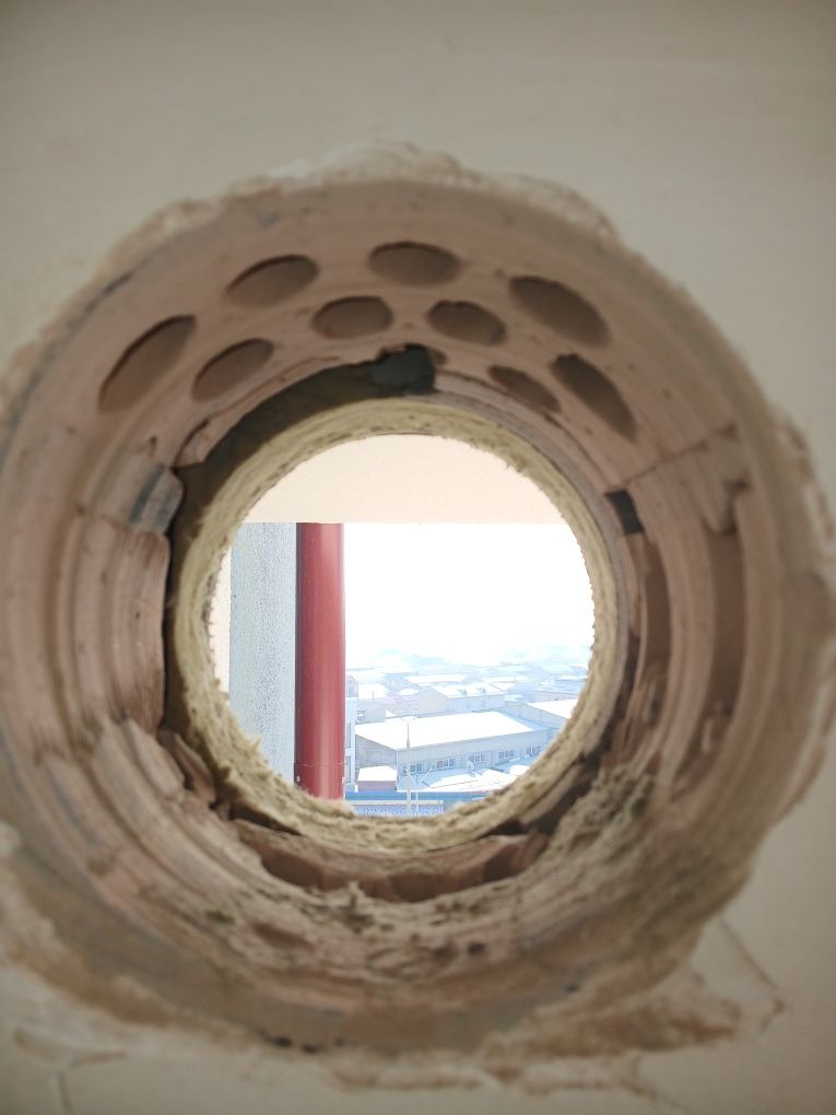 Beton, devor teshish