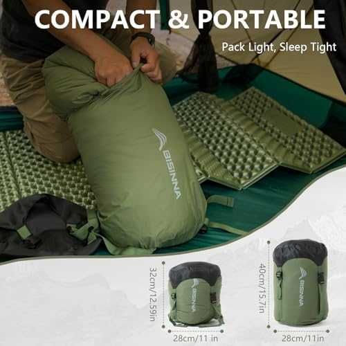 Нов спален чувал за възрастни компактен, водоустойчив планина палатка