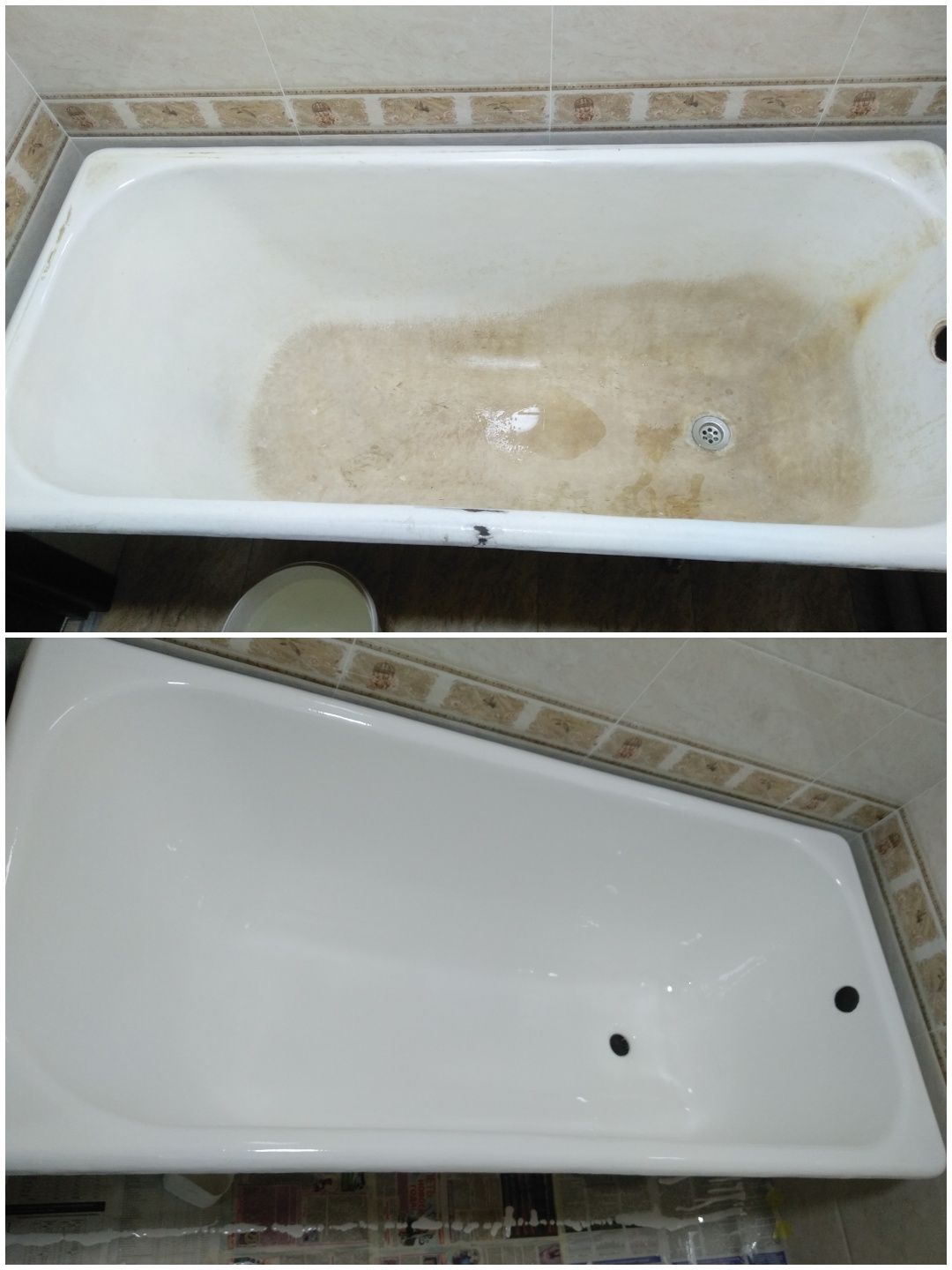 Реставрация ванн.Эмалировка.наливной акрил