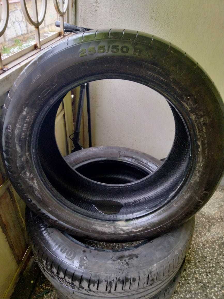 Продавам гуми continental 255/50 r19