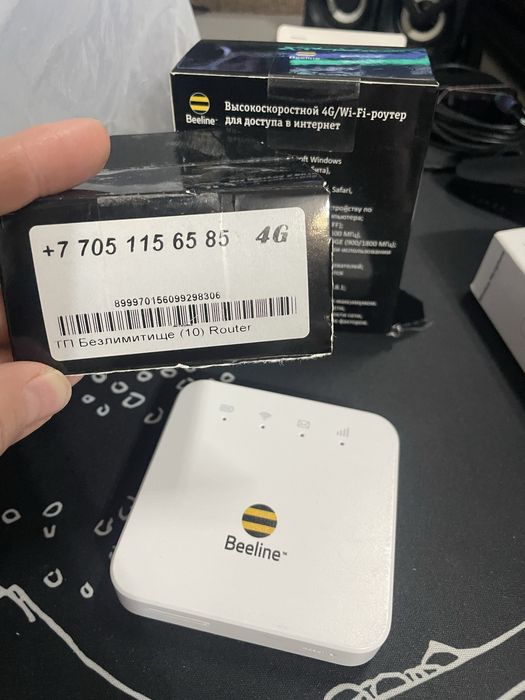 4G wifi роутер beeline до 150мбит/с
