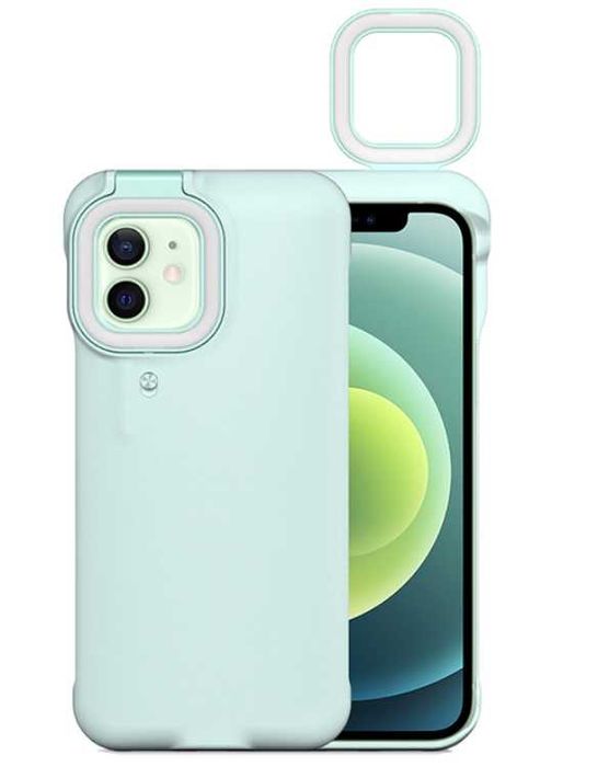 Husa selfie cover cu lumina Iphone 12 si Iphone 12 pro max