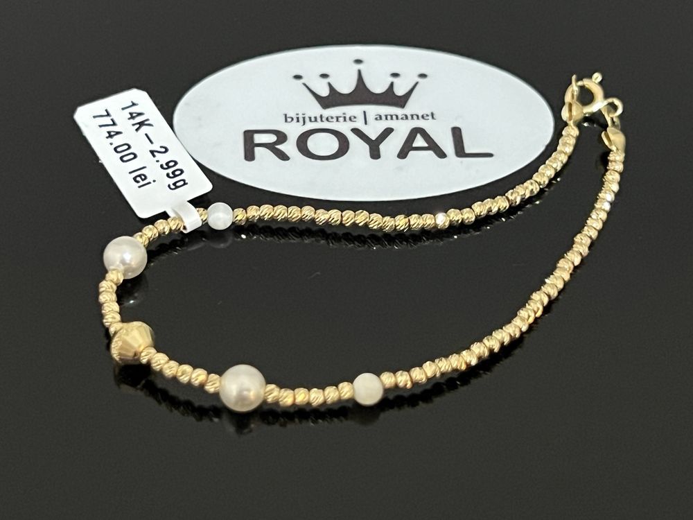 Bijuteria Royal CB : Bratara dama aur 14k 2,99 grame