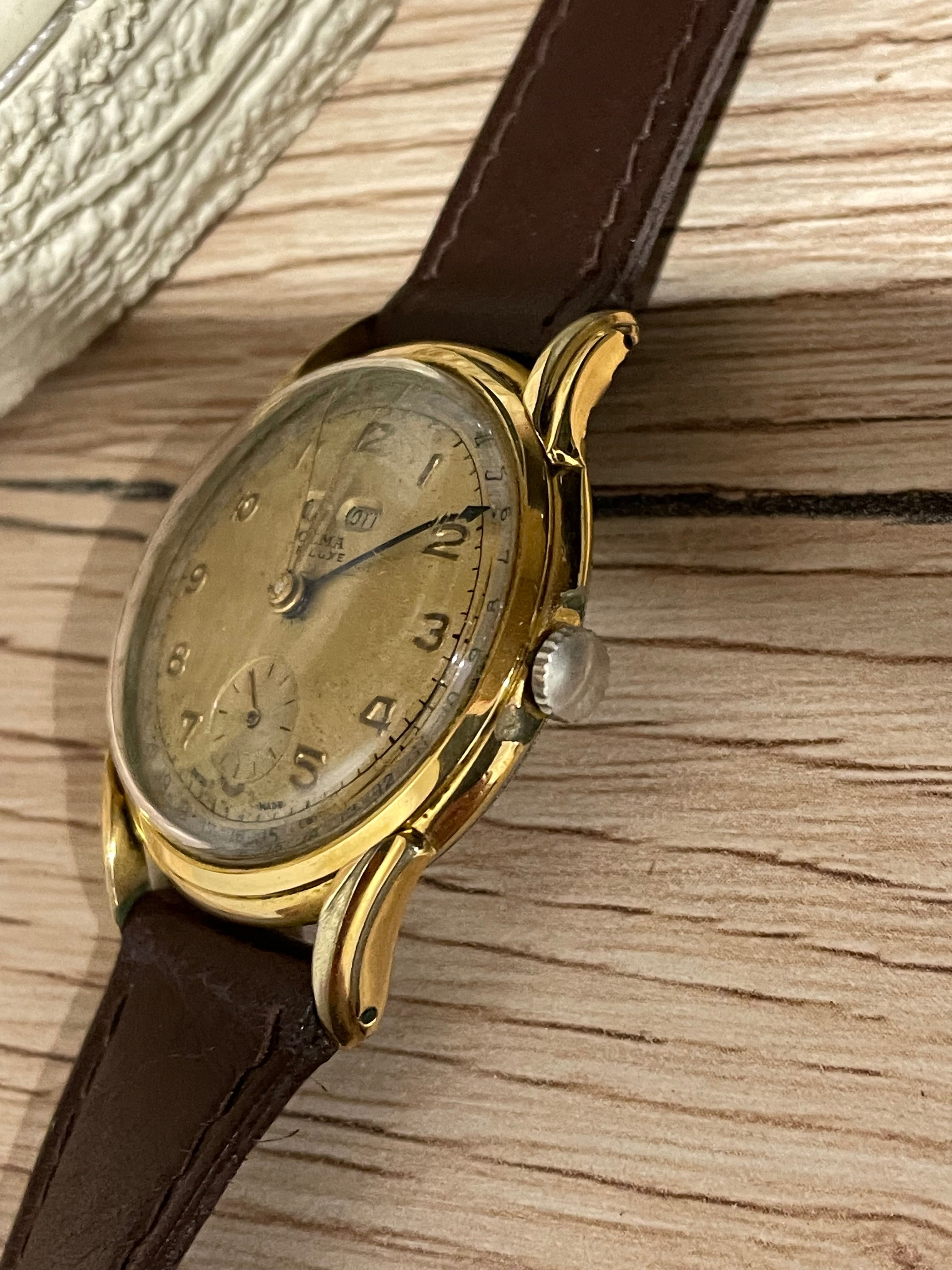Olma De Luxe watch - triple day 40s