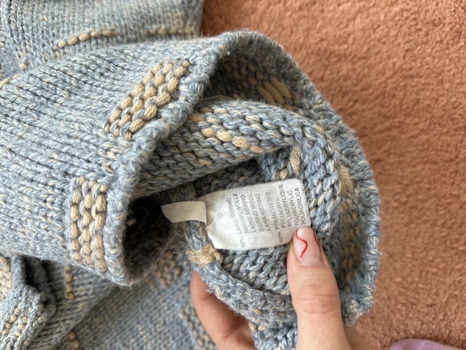 Pulovar 50% lana merinos M