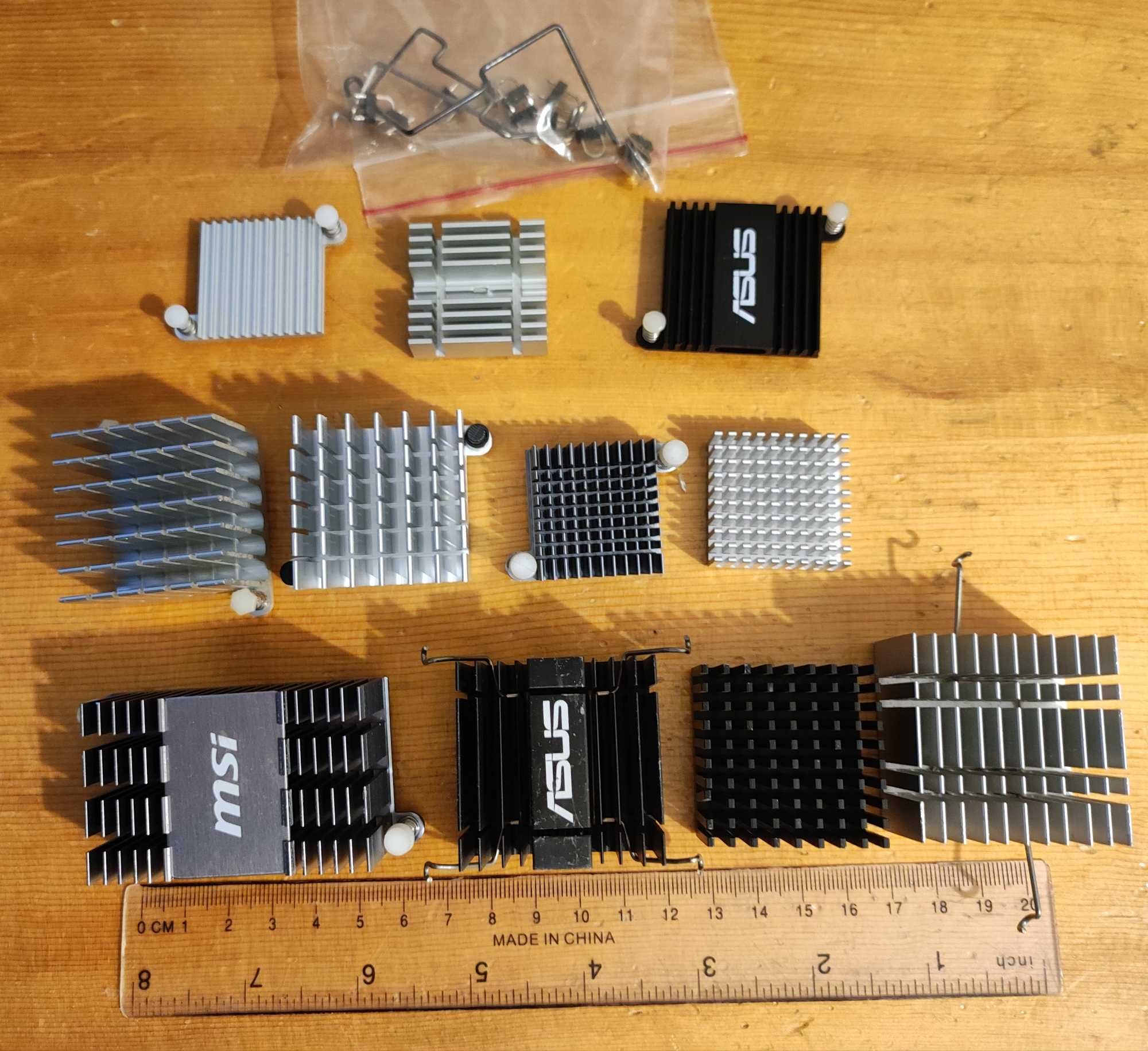 Pachet 11 radiatoare pentru proiecte diy electronica