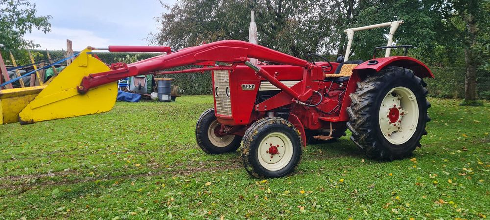 Tractor IHC  523 52cp Agriomatic Imp. Germania cu încărcător și 2 cupe