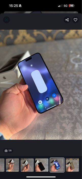 Iphone 15 pro max, 256gb 97-yomkost simkartalik