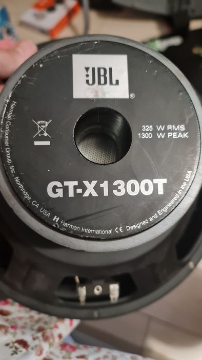 Difuzor subwoofer JBL 1300w GT-X1300T