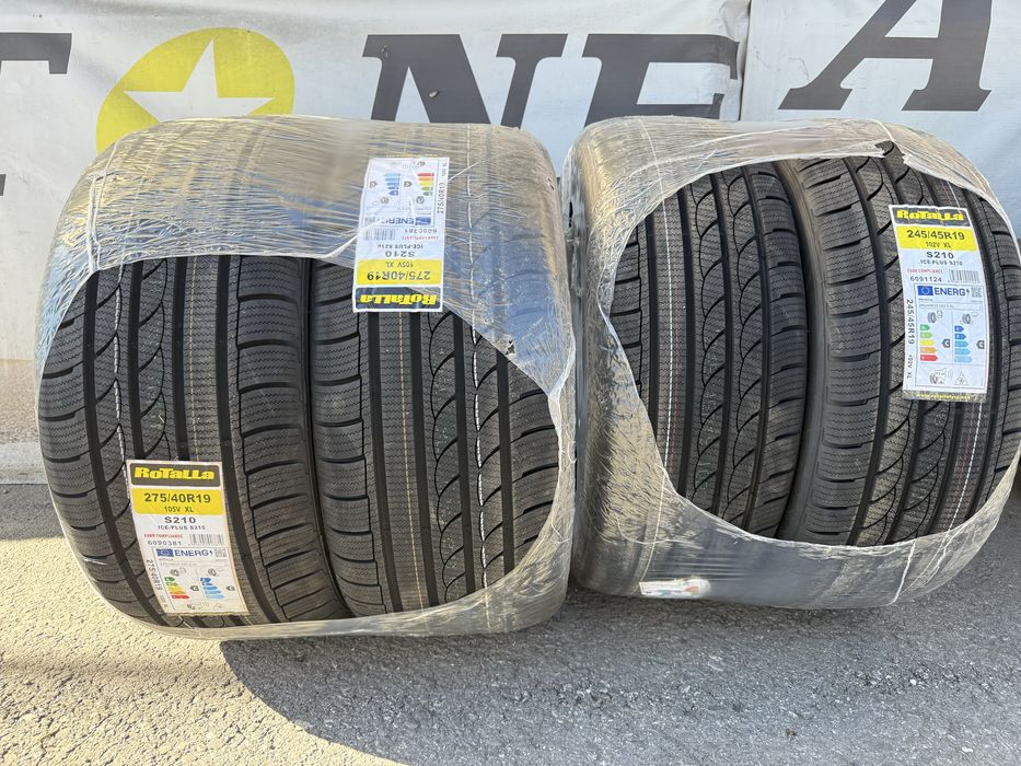 275/40 R19 + 245/45 R19 ROTALLA WINTER anvelope noi 2025 Montaj inclus