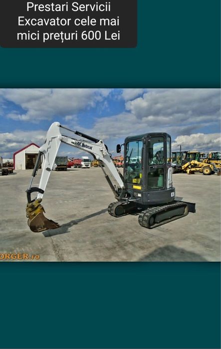 Ofer spre inchiriere Buldoexcavator /Miniexcavator