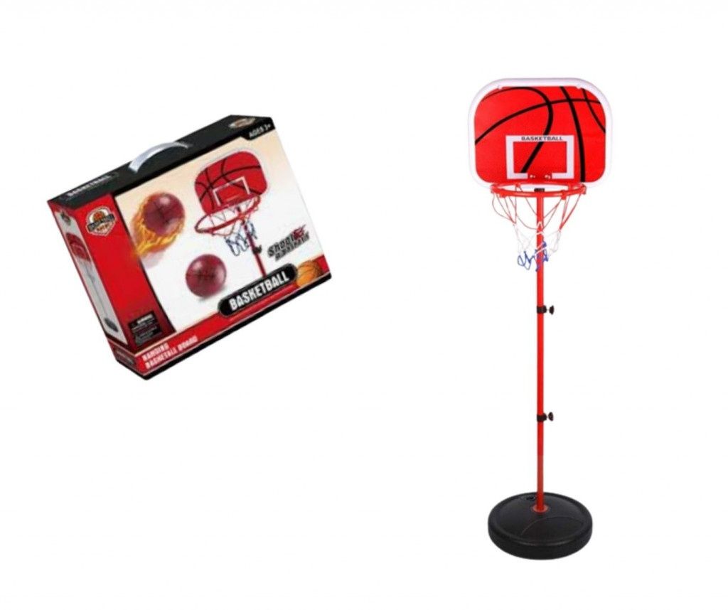 Игрален комплект GT - Баскетболен кош с топка,  170 cm
